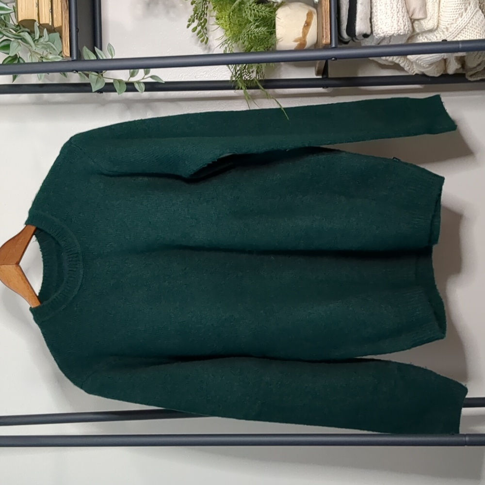 Emerald Green Gap Holiday Sweater